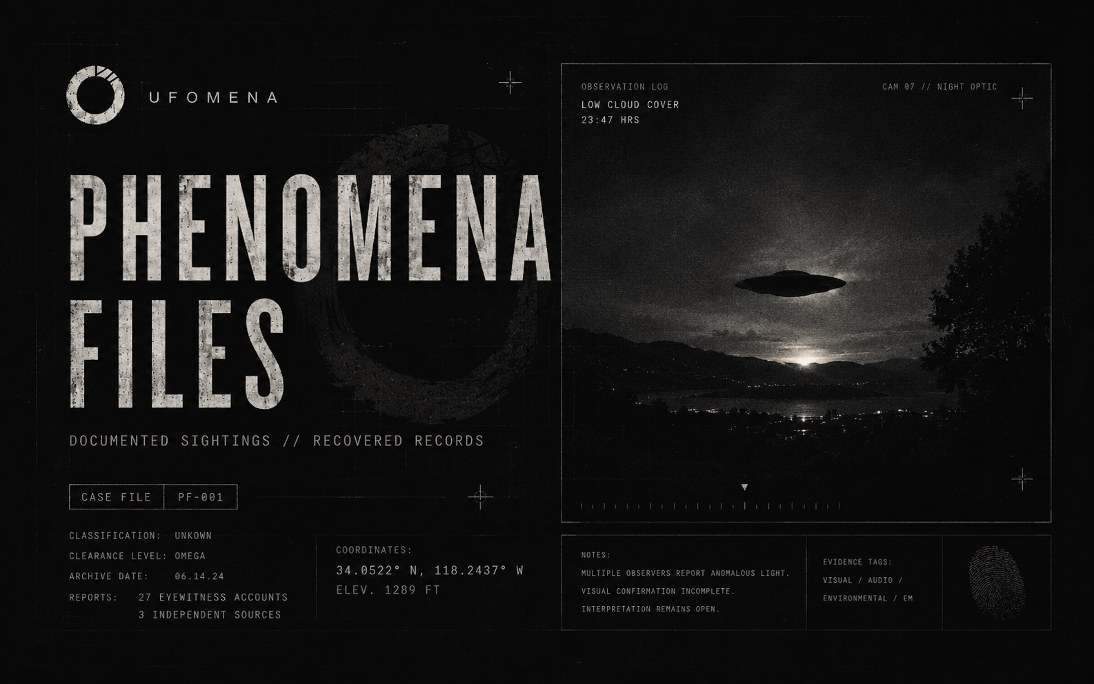 Phenomena Files