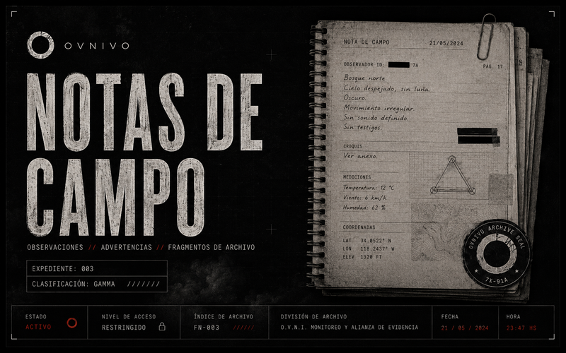 Notas de Campo