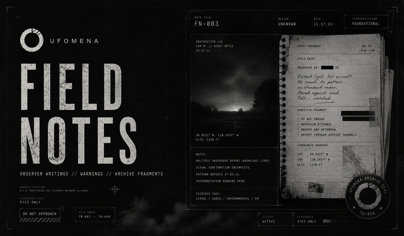 Field Notes