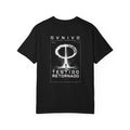 OVNIVO OFE-002: Testigo Retornado Camiseta Estampada Espalda/Bolsillo