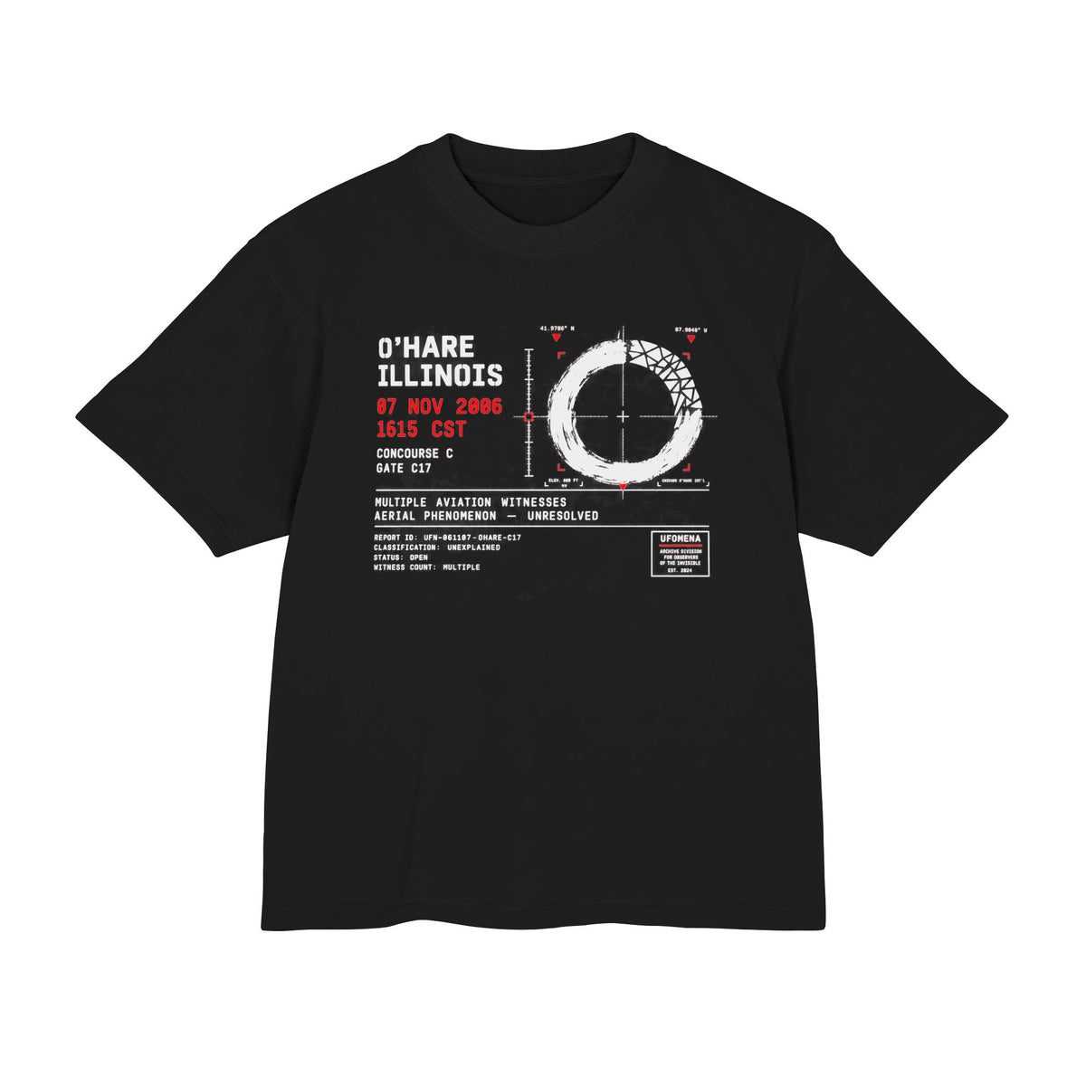UPF-0O3 — O’Hare Illinois Tee