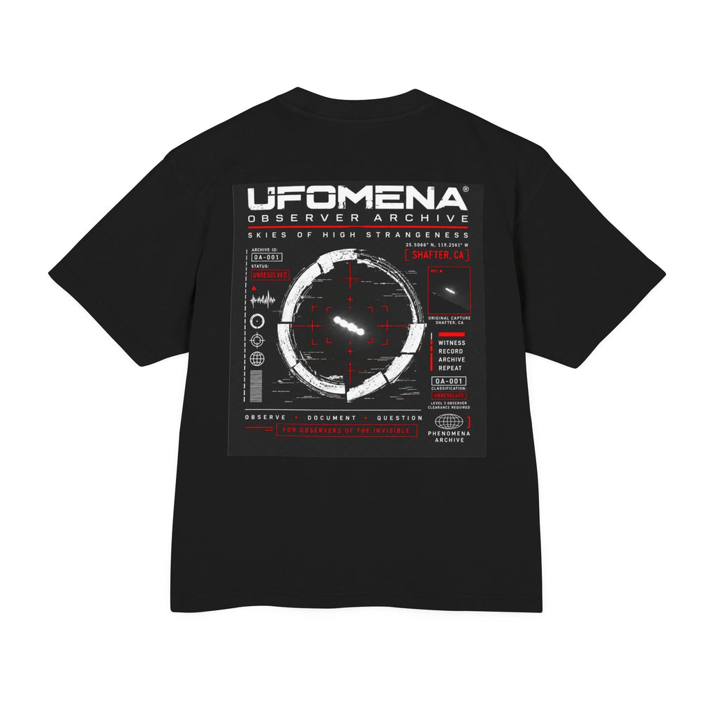 UOA-001 — Observer Archive Shafter, CA Tee