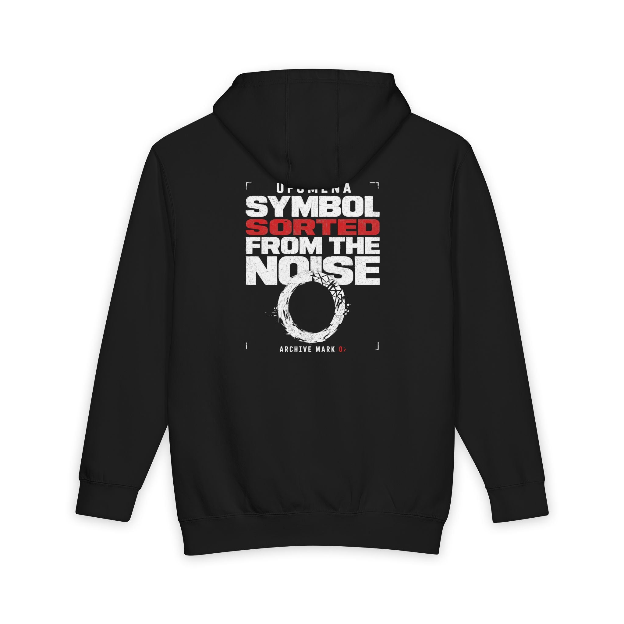 UFOMENA UAM-02 Symbol Sorted From The Noise Hoodie
