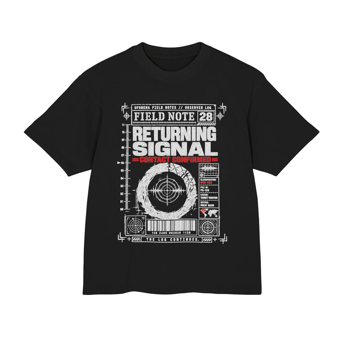 UFN-001 — Returning Signal Tee