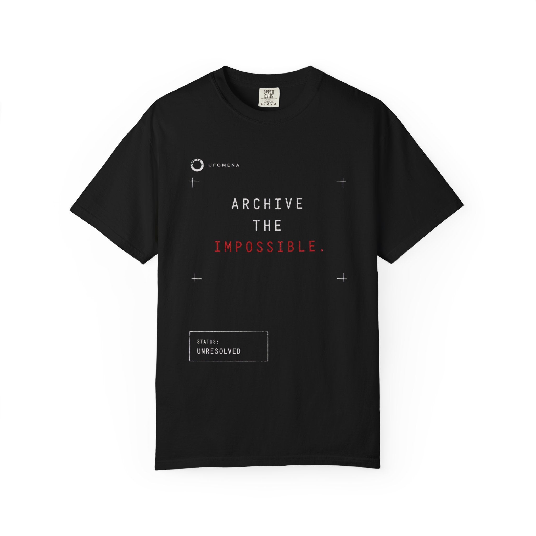 UFOMENA Drop-001 Archive The Impossible Garment-Dyed Tee