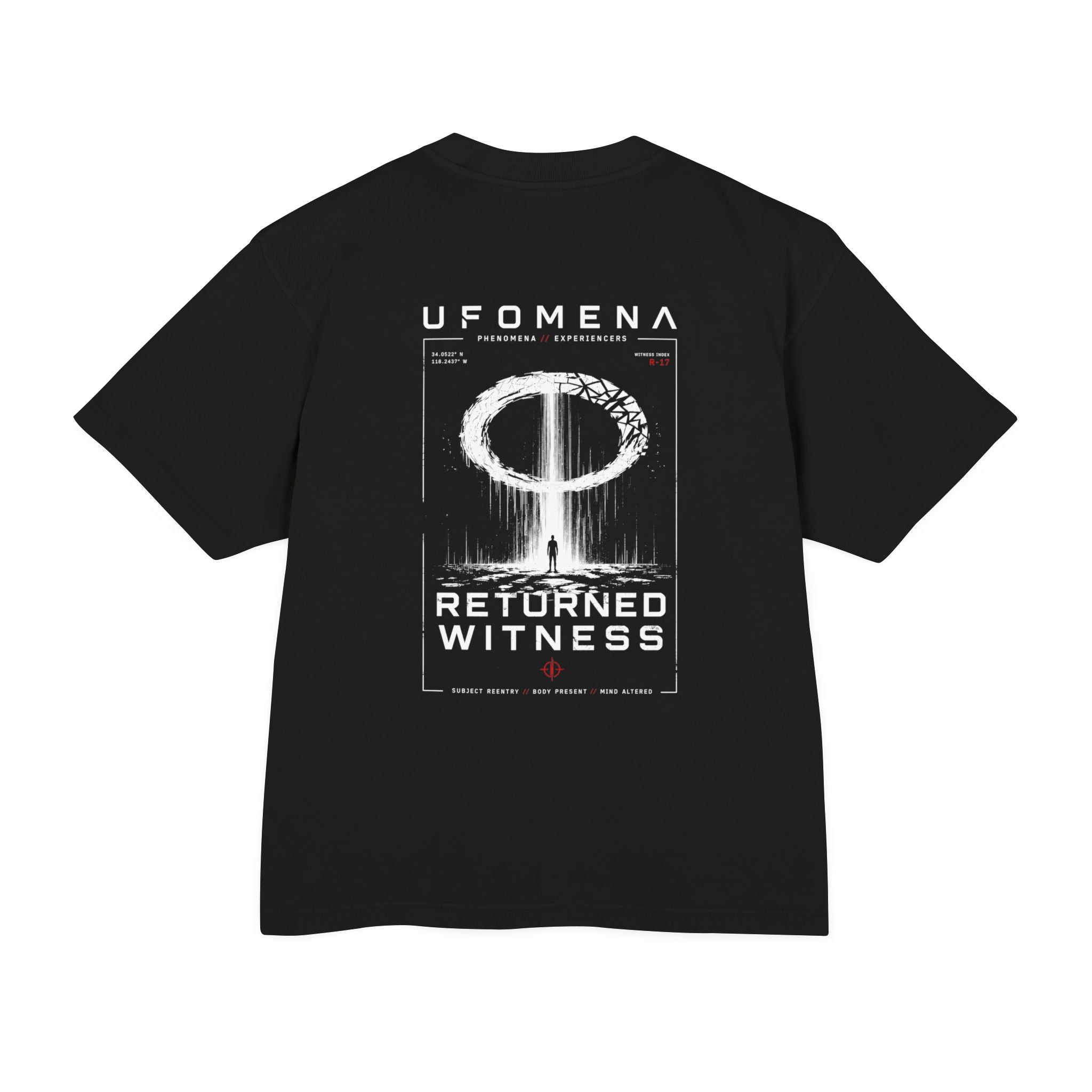 UFOMENA DROP 003 Witness Returned Tee