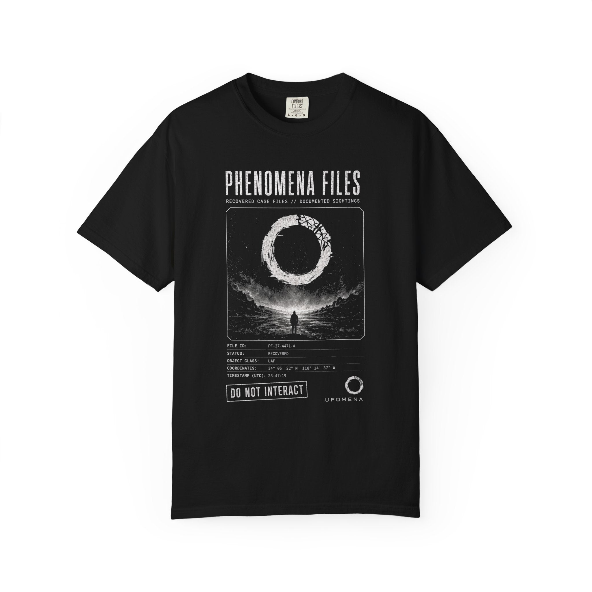 UFOMENA Phenomena Files Garment-Dyed Tee