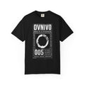 OVNIVO Registro 005 Marca de Archivo Camiseta Pigmentada