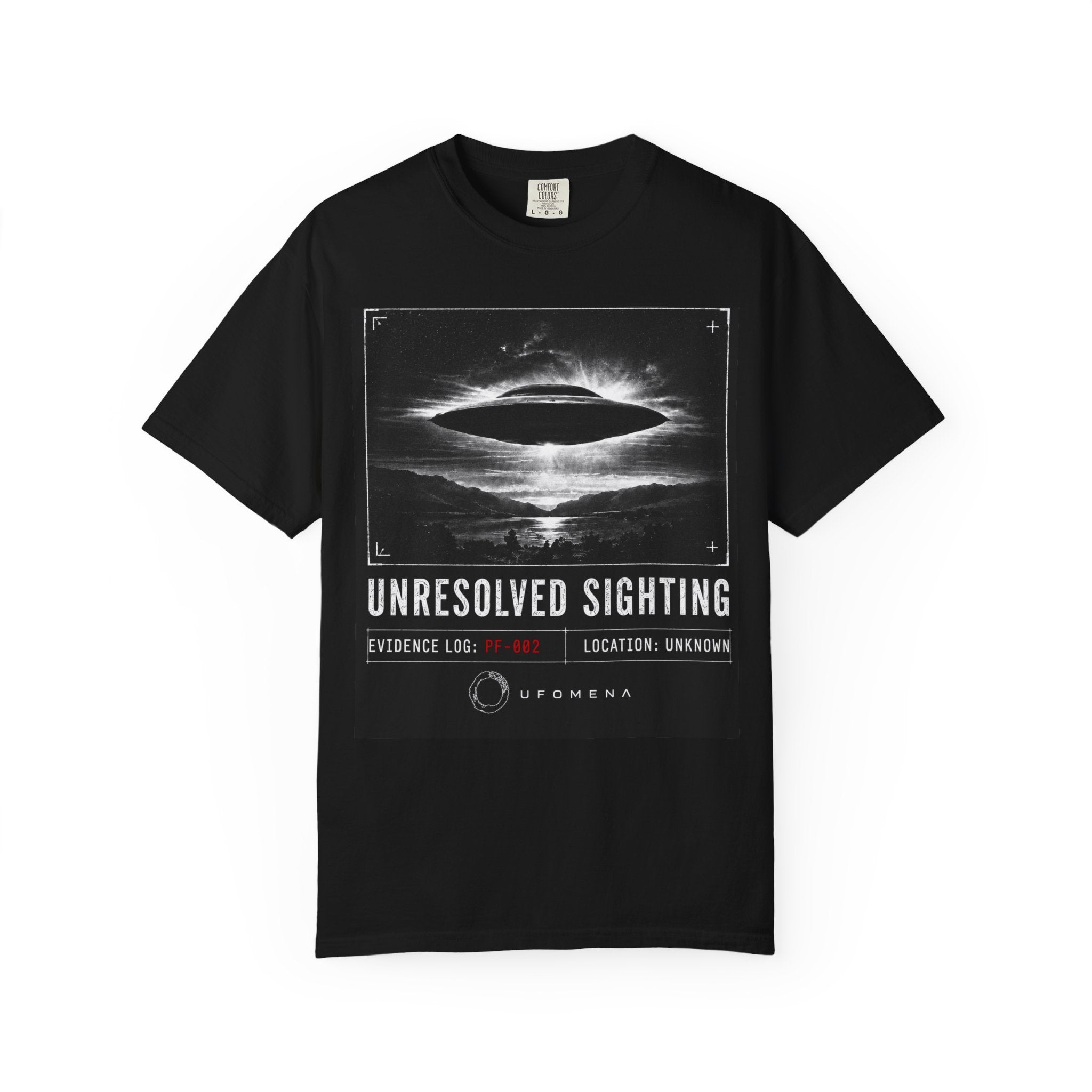 UFOMENA Unresolved Sighting PF-002 Garment-Dyed Tee