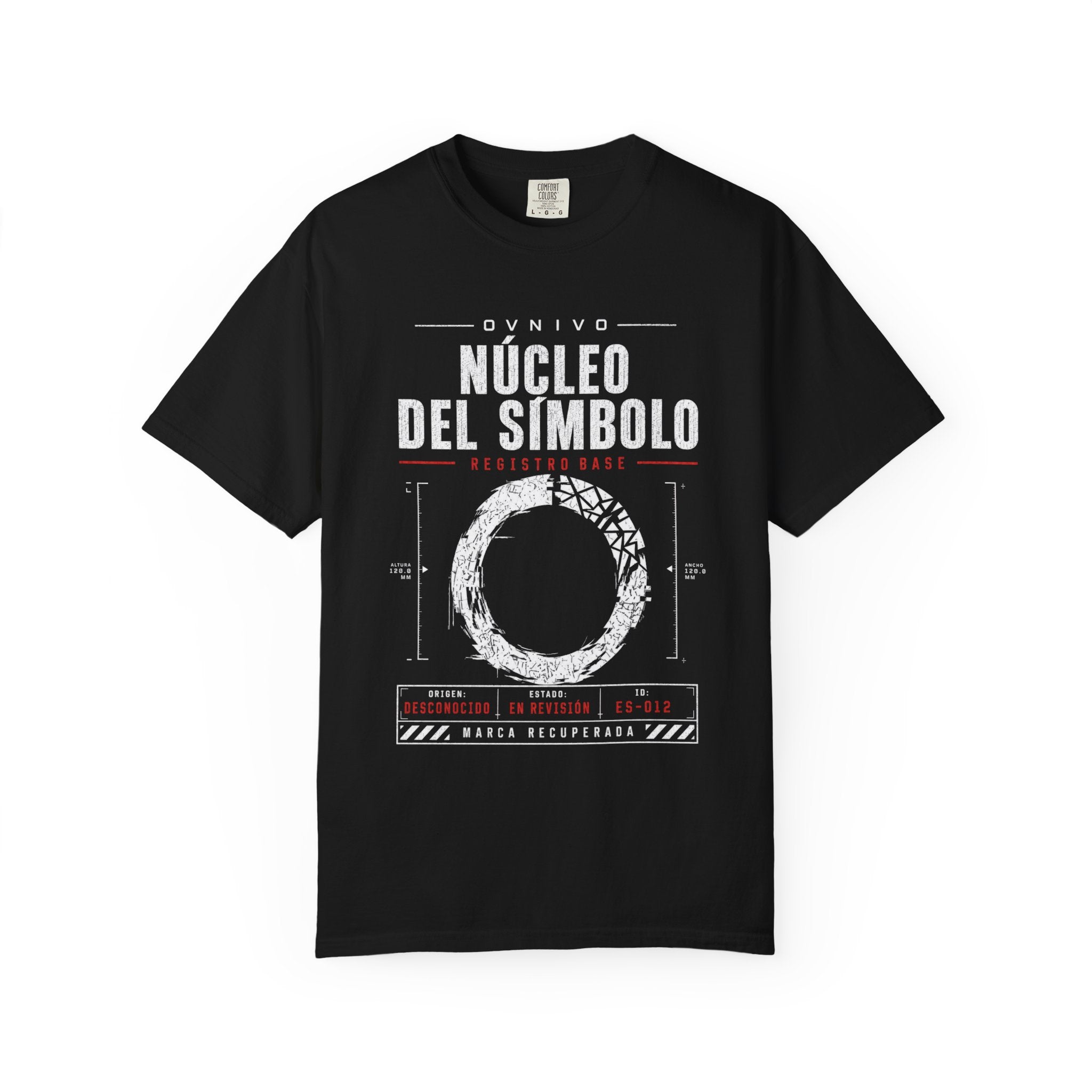 OVNIVO PFA - 078 Núcleo del Fenómeno Camiseta Pigmentada
