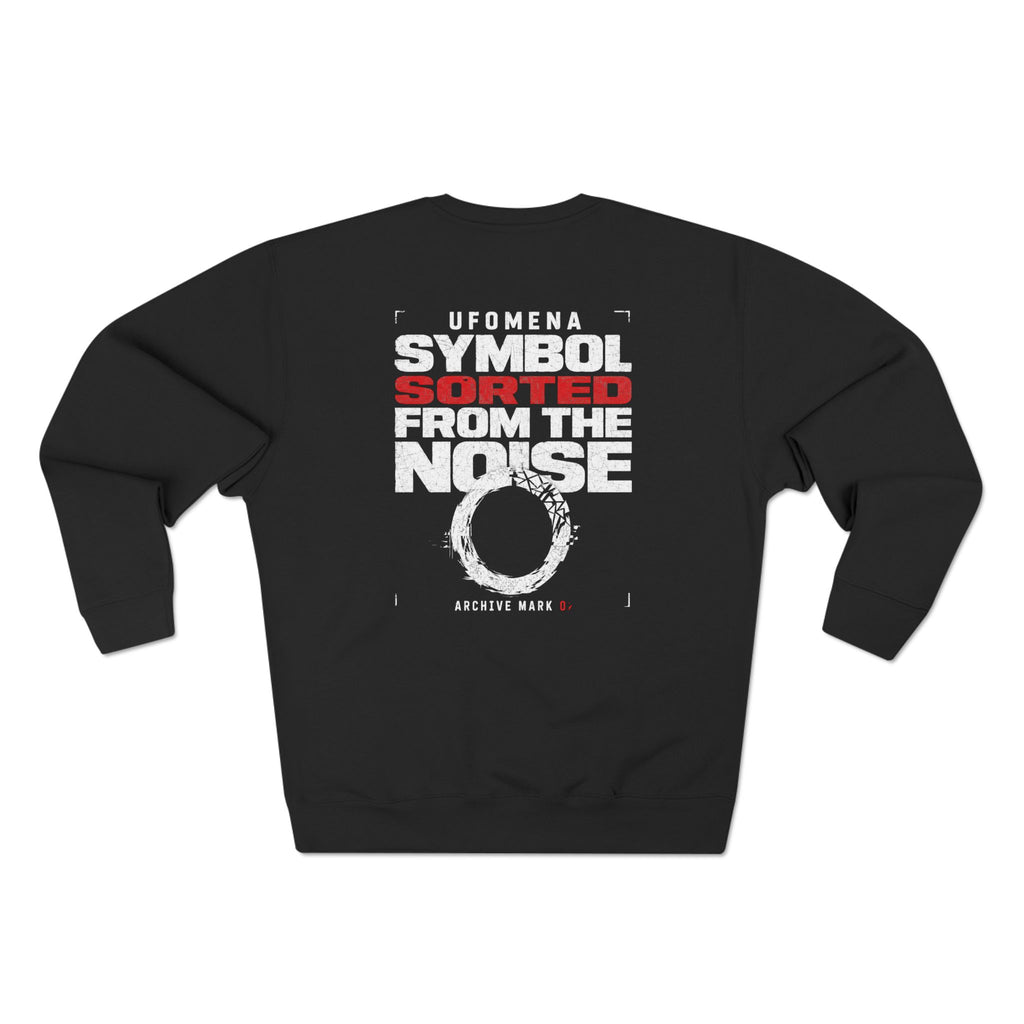 UFOMENA UAM-02 Symbol Sorted From The Noise Crewneck