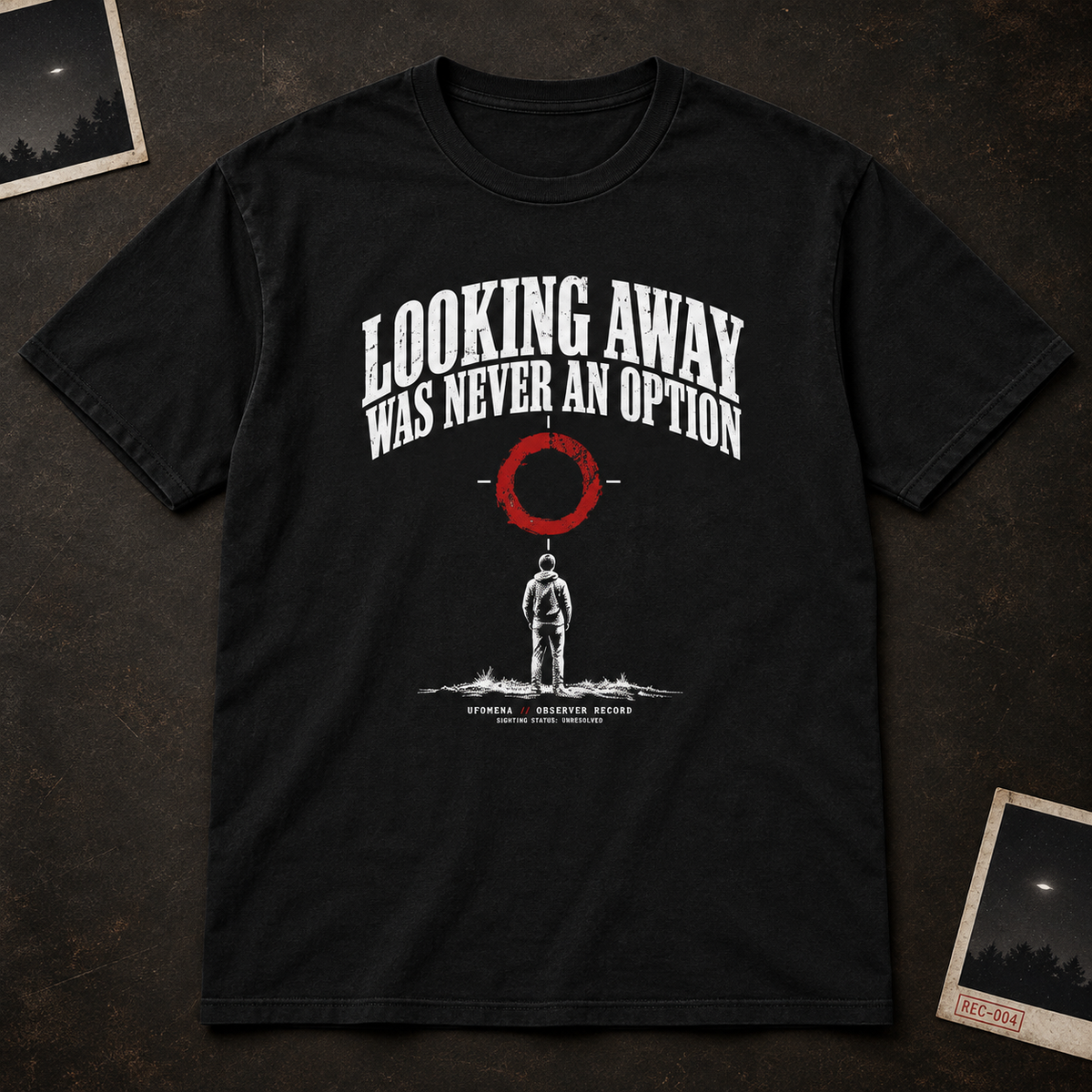 UOE-004 Looking Away Was Never An Option Soft Tee
