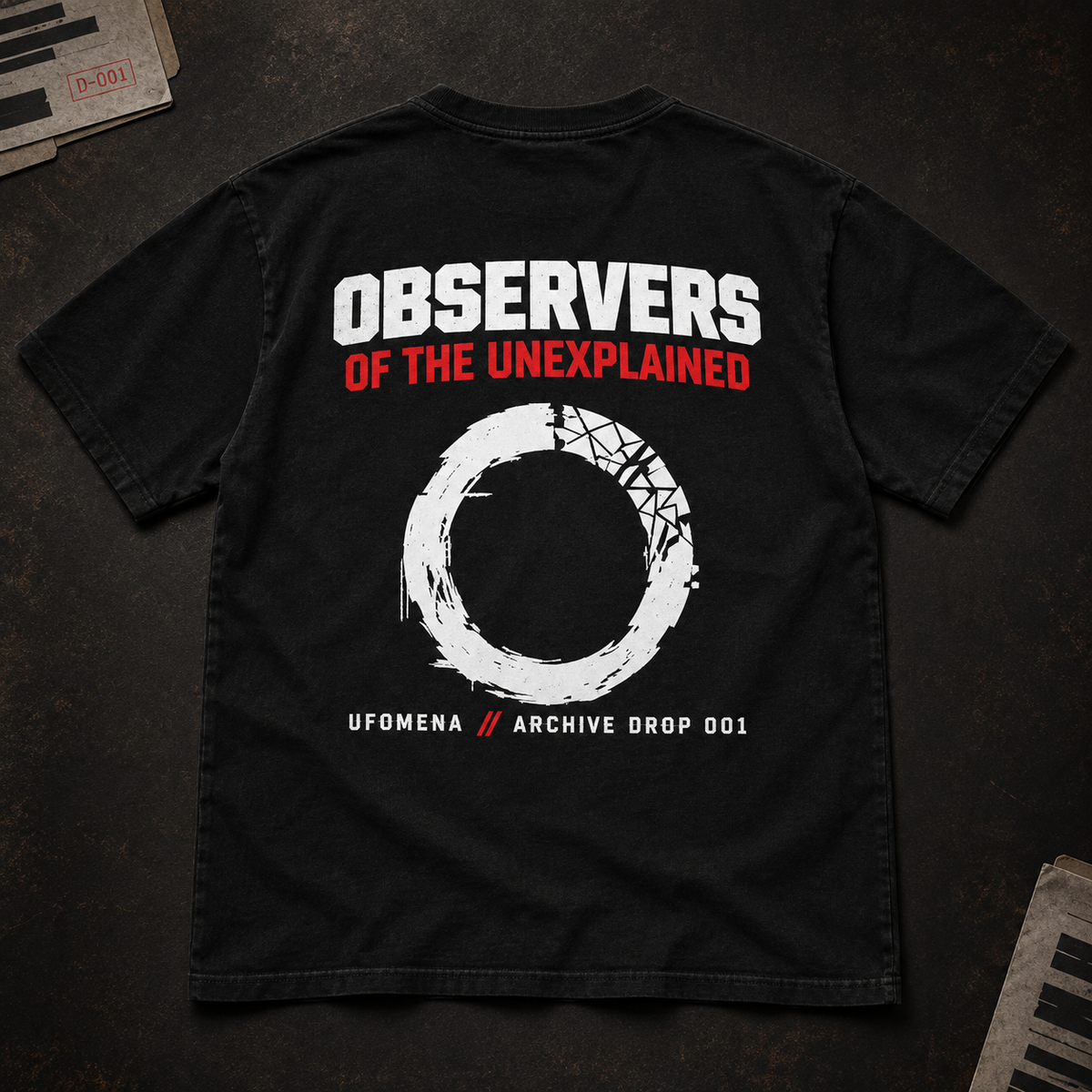 DROP-001:1 Observers Of The Unexplained Premium T-Shirt