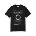UFOMENA File States Garment-Dyed Tee