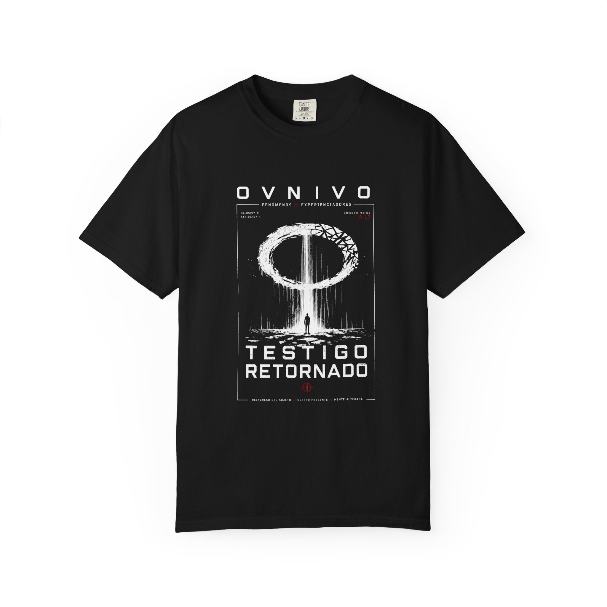 OVNIVO OFE Lanzamiento-001: Camiseta Testigo Retornado