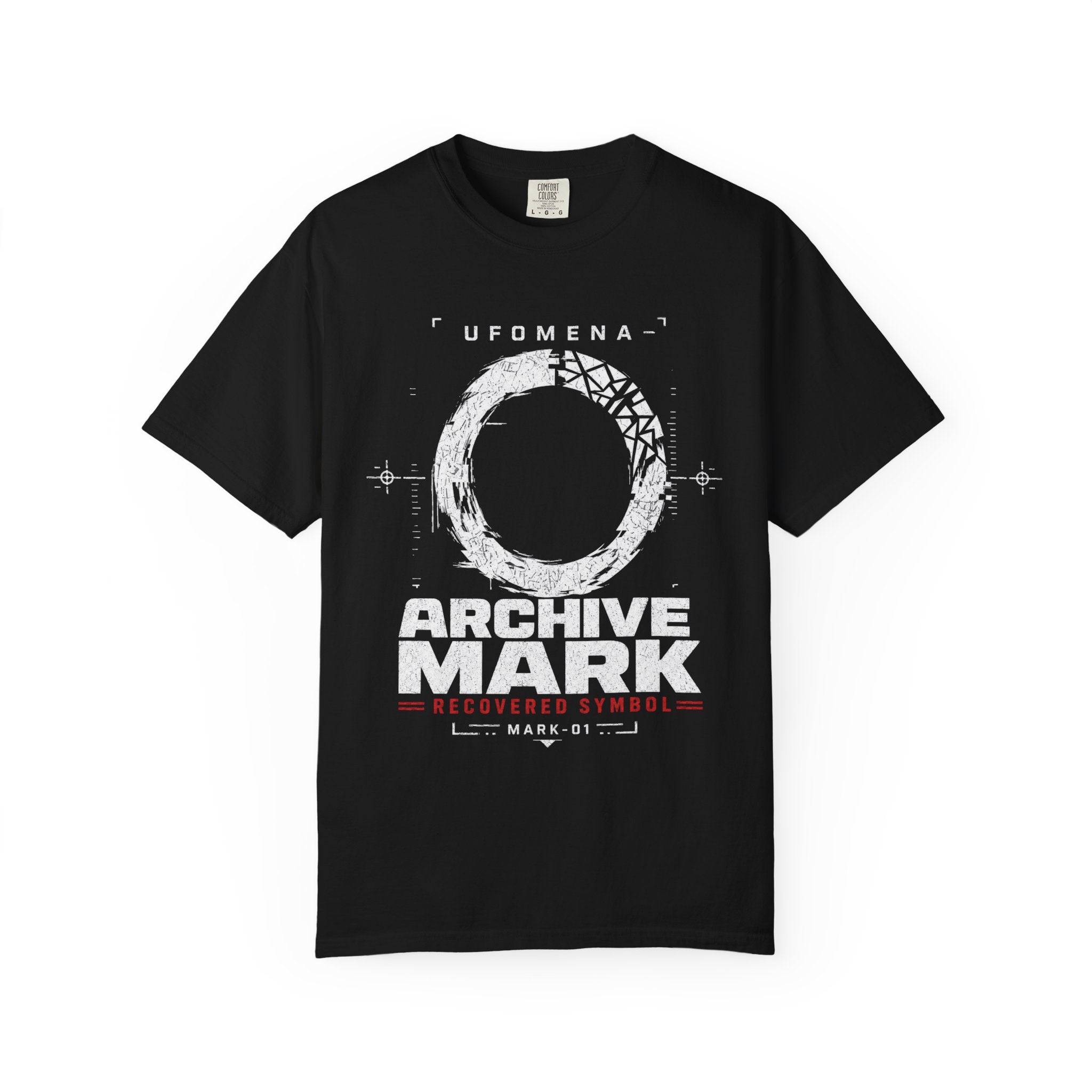 UFOMENA AM 01 Recovered Symbol  Garment-Dyed Tee