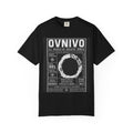 OVNIVO Registro 001 Marca de Archivo Camiseta Pigmentada