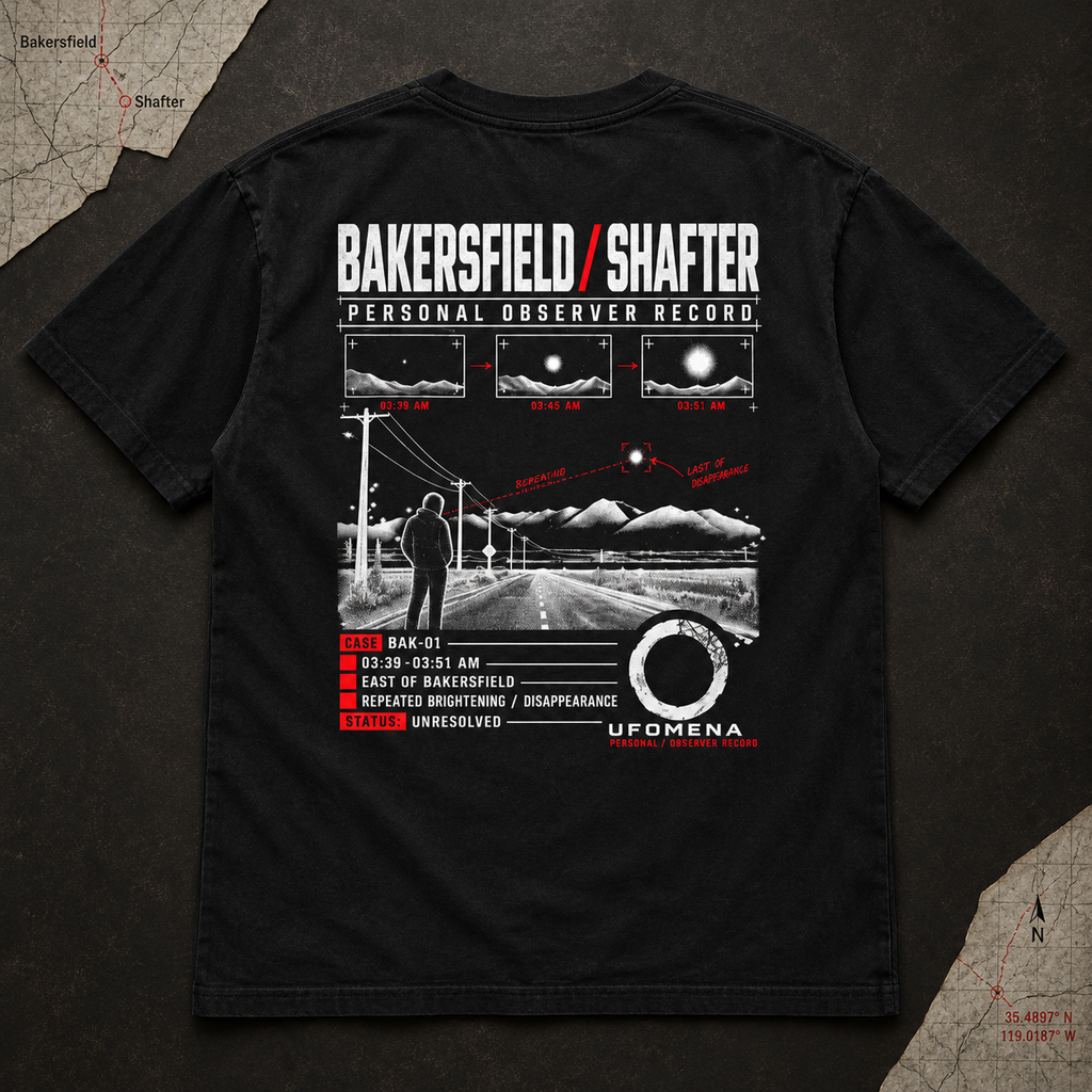 UOR-003 Bakersfield/Shafter Garment-Dyed Tee